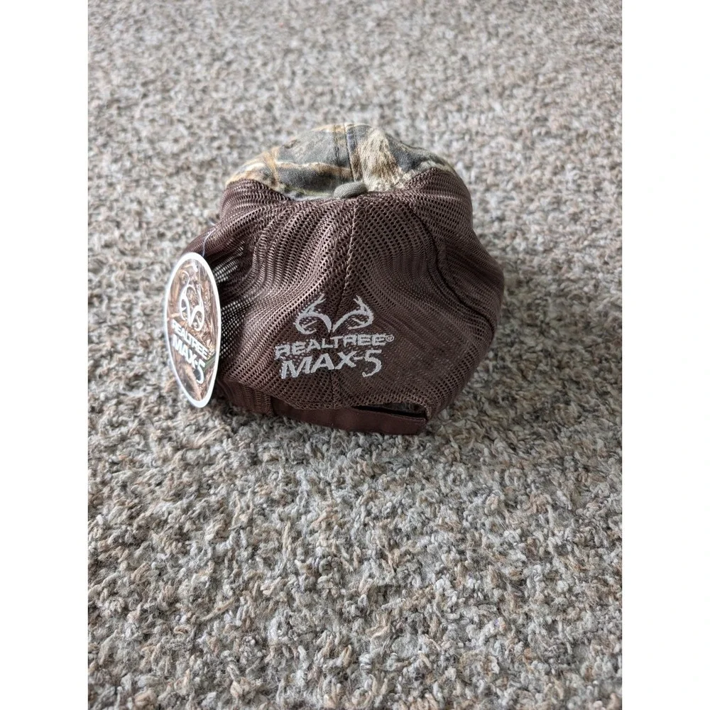 Banded Gear Trucker Cap Hat MAX-5 Camo Brown Mesh W/ B Logo Adjustable Strapback